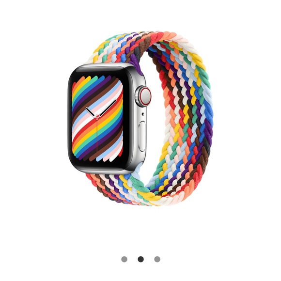 Apple Accessories - Apple Watch Woven Multicolor Band Strap for 40mm watch